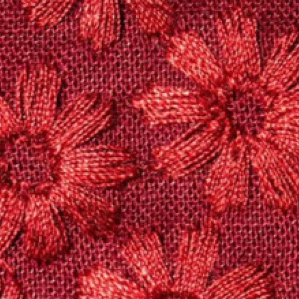 LELE SADOUGHI • Burgundy Flower Lace Luxury Face Mask
